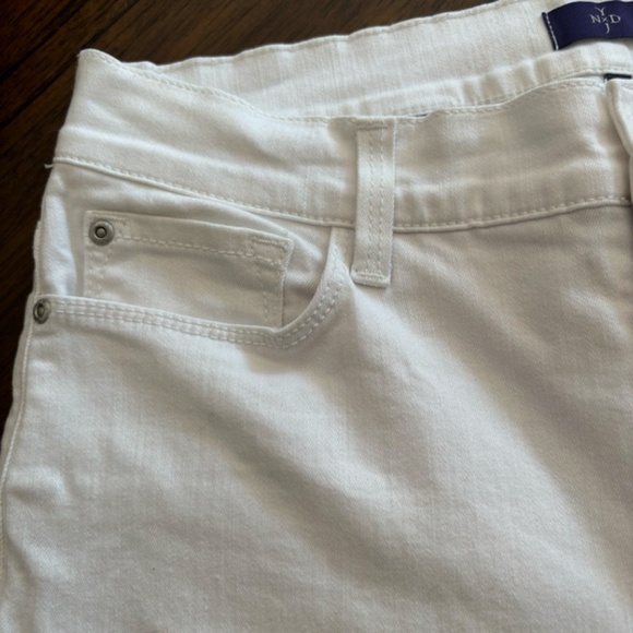 NYDJ Not Your Daughter's Jeans white lift tuck technology jeans size 10 - Picture 5 of 15
